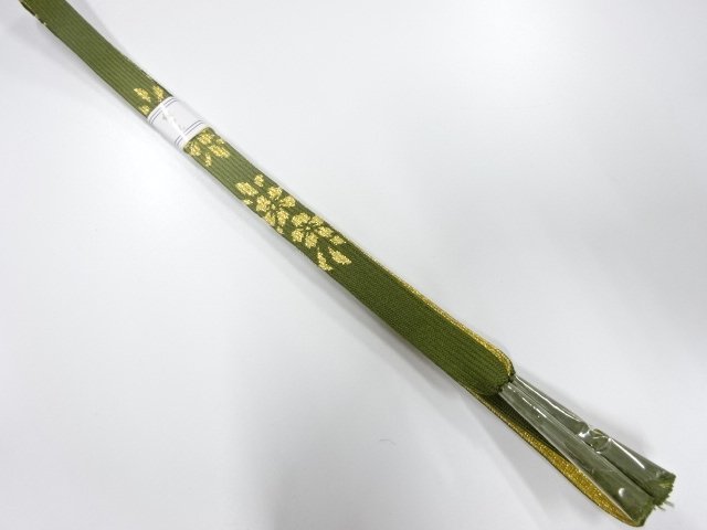SALE!! JAPANESE KIMONO / UNUSED KOREI HAND-TIED OBIJIME