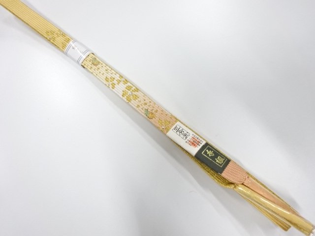 SALE!! JAPANESE KIMONO / UNUSED KOREI HAND-TIED OBIJIME