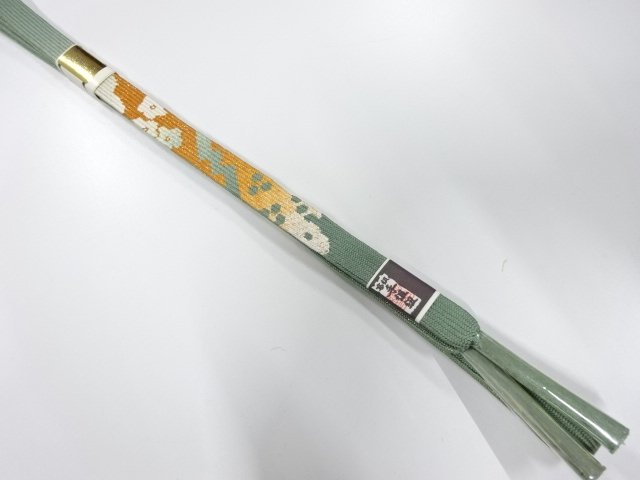 SALE!! JAPANESE KIMONO / UNUSED KOREI HAND-TIED OBIJIME