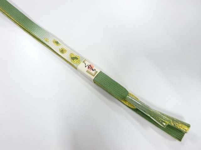 SALE!! JAPANESE KIMONO / UNUSED KOREI HAND-TIED OBIJIME