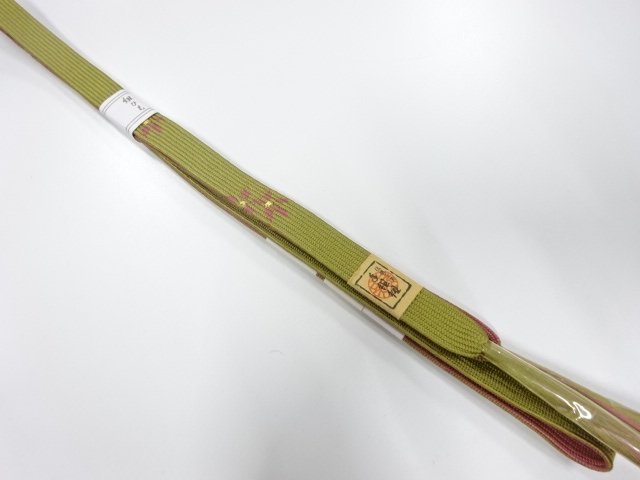 SALE!! JAPANESE KIMONO / UNUSED KOREI HAND-TIED OBIJIME