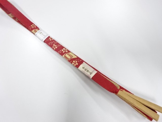 SALE!! JAPANESE KIMONO / UNUSED KOREI HAND-TIED OBIJIME