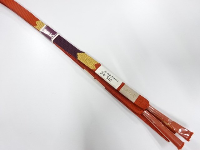 SALE!! JAPANESE KIMONO / UNUSED KOREI HAND-TIED OBIJIME