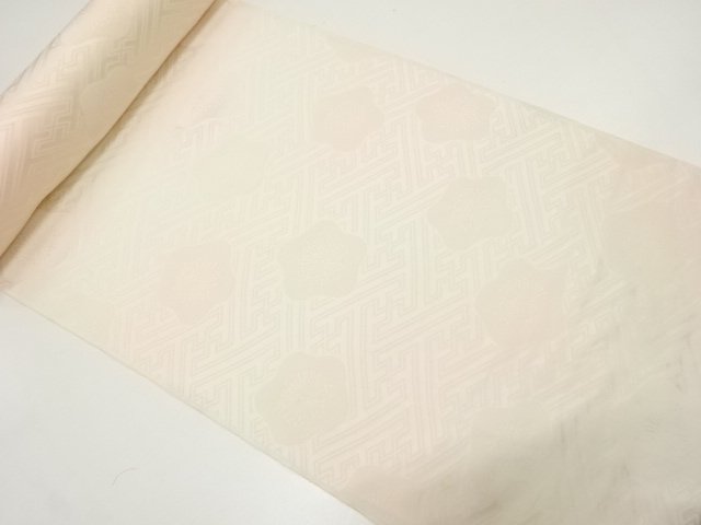 SALE!! JAPANESE KIMONO / ANTIQUE KIMONO FOR SUMMER UME PATTERN WOVEN TWILL PA