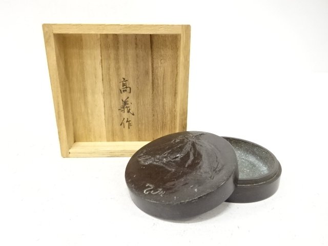 SALE!! JAPANESE COLLECTIBLE / KO-YIZO BRONZE / HORSE CARVING / SHU-NIKU-IKE