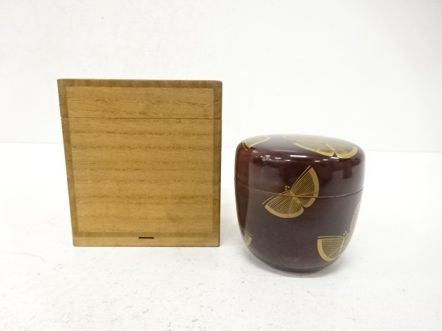 SALE!! JAPANESE COLLECTIBLE / BUTTERFLY / MAKI-E LACQUER / MEDIUM JUJUBE