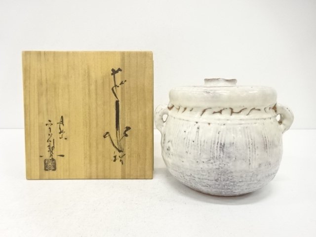 SALE!! JAPANESE COLLECTIBLE / HAGI WARE / WATER JAR / EARS / UDAGAWA SEITANI 