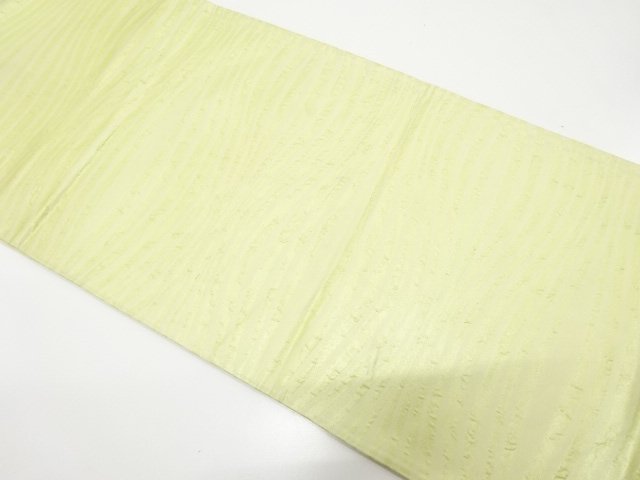 SALE!! JAPANESE KIMONO / ANTIQUE FUKURO OBI / SILK / WOVEN WAVY STRIPE