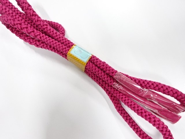 SALE!! JAPANESE KIMONO / UNUSED HAND-TIED OBIJIME
