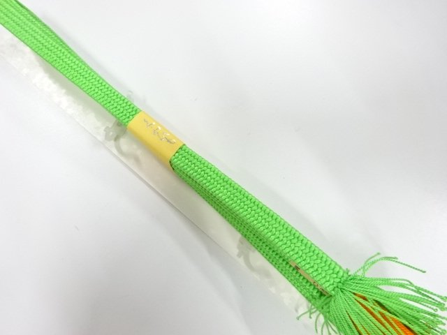 SALE!! JAPANESE KIMONO / UNUSED HAND-TIED OBIJIME