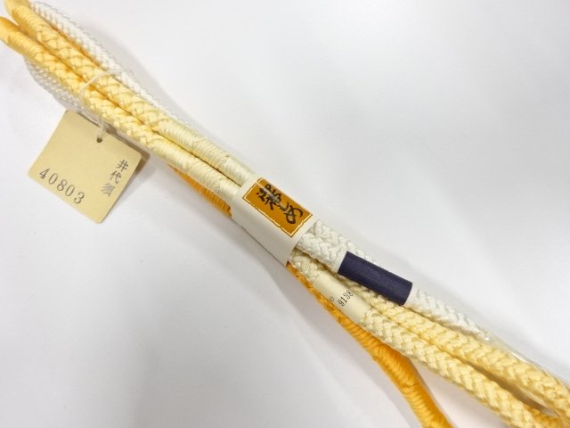 SALE!! JAPANESE KIMONO / UNUSED HAND-TIED OBIJIME