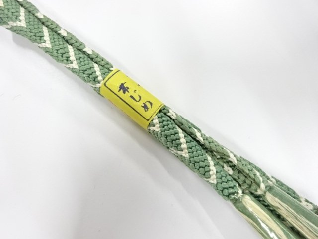 SALE!! JAPANESE KIMONO / UNUSED HAND-TIED OBIJIME