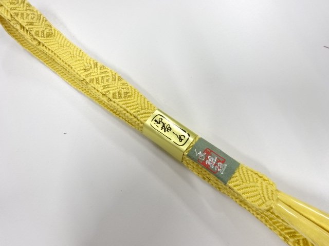 SALE!! JAPANESE KIMONO / UNUSED HAND-TIED OBIJIME