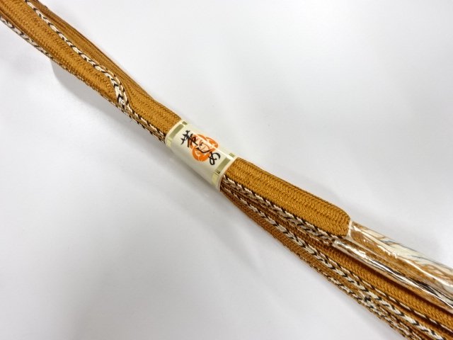SALE!! JAPANESE KIMONO / UNUSED HAND-TIED OBIJIME