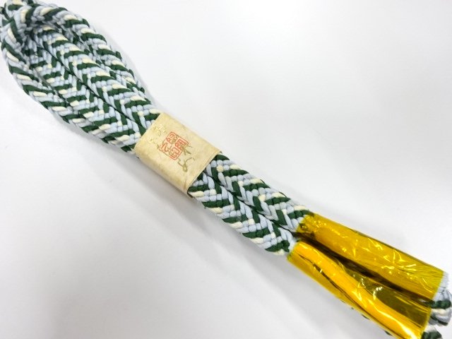 SALE!! JAPANESE KIMONO / UNUSED HAND-TIED OBIJIME