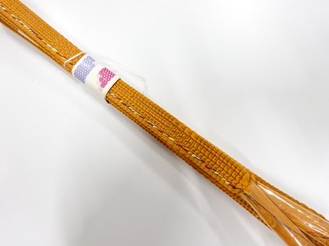 SALE!! JAPANESE KIMONO / UNUSED HAND-TIED OBIJIME