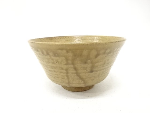 SALE!! JAPANESE TEA CEREMONY / KYO WARE / TEA BOWL CHAWAN / ASH GLAZE 