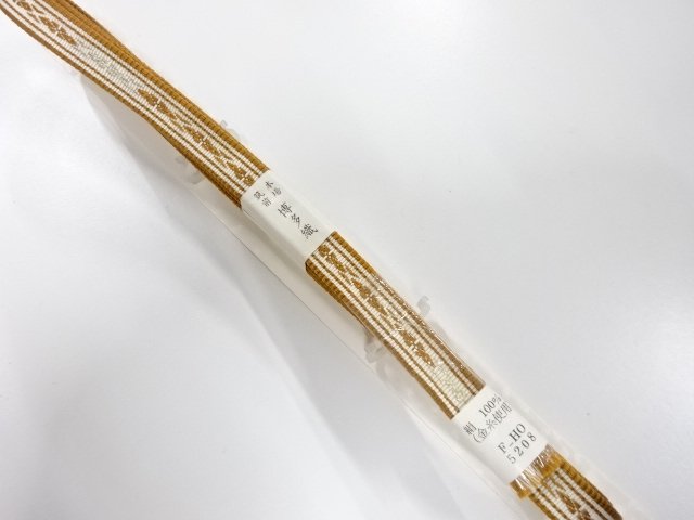 JAPANESE KIMONO / UNUSED HAND-TIED OBIJIME