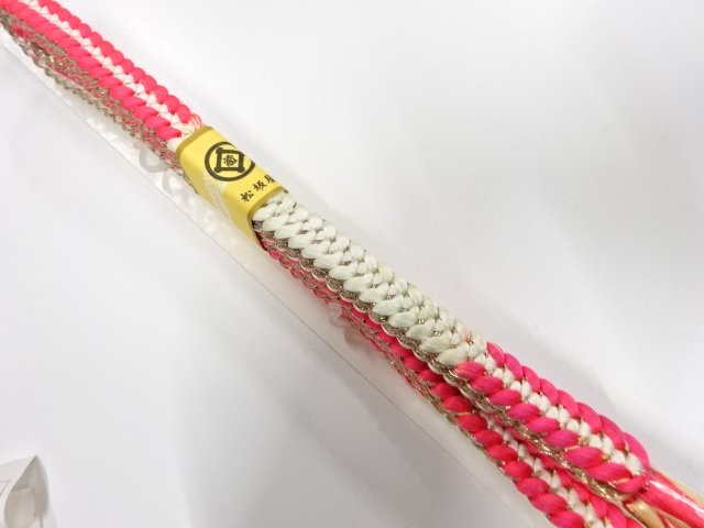 JAPANESE HAND-TIED OBIJIME CORD / UNUSED