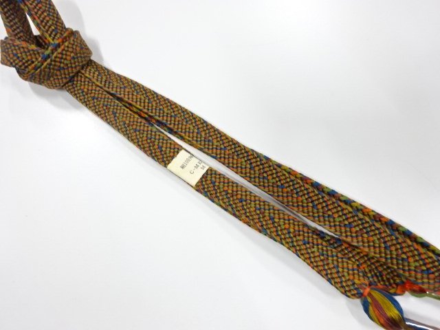 JAPANESE HAND-TIED OBIJIME CORD / UNUSED