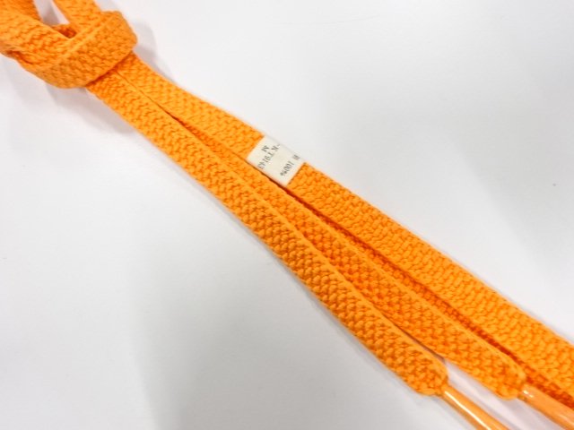 JAPANESE KIMONO / UNUSED HAND-TIED OBIJIME
