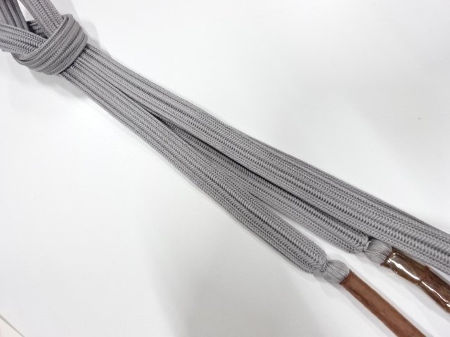 JAPANESE KIMONO / UNUSED HAND-TIED OBIJIME