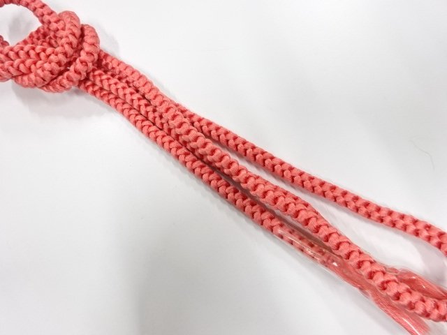 JAPANESE KIMONO / UNUSED HAND-TIED OBIJIME