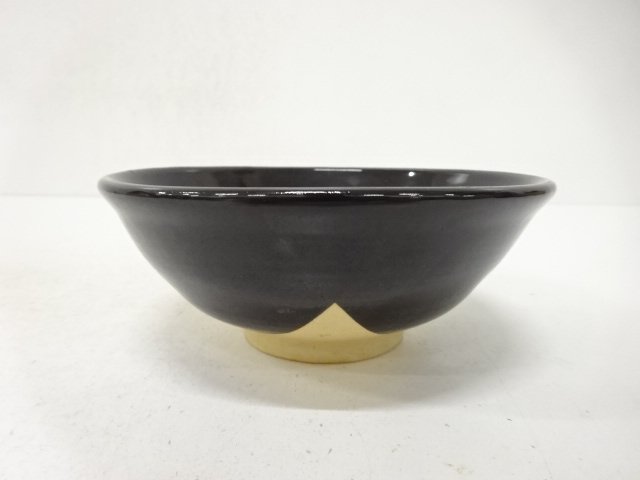 SALE!! JAPANESE COLLECTIBLE / BLACK-GLAZED TEA BOWL