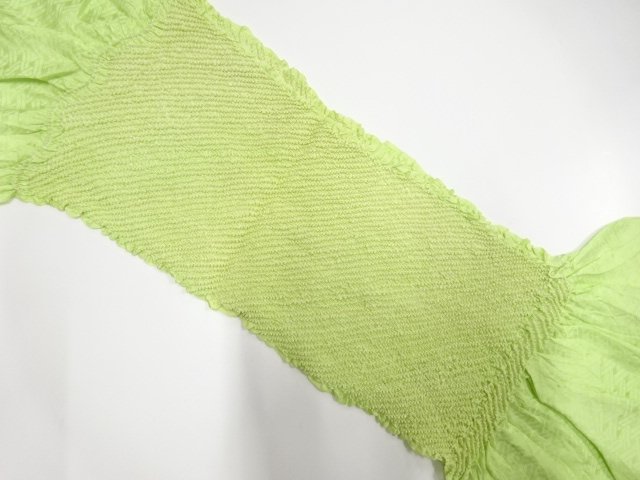 SALE!! JAPANESE KIMONO / OBIAGE / SILK / SHIBORI