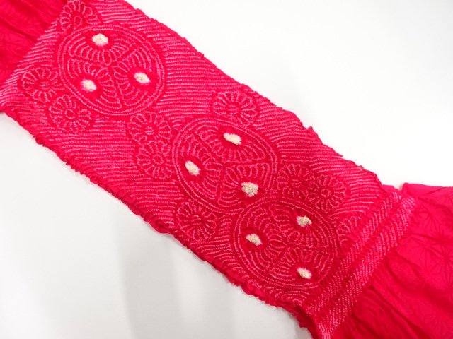 SALE!! JAPANESE KIMONO / SHIBORI OBIAGE