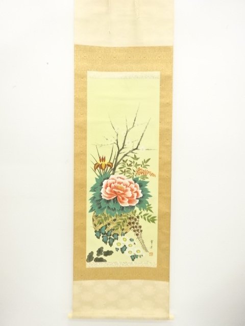 SALE!! JAPANESE COLLECTIBLE / BY SUIHō: “FOUR SEASONS FLOWER PAINTING / ” HAN