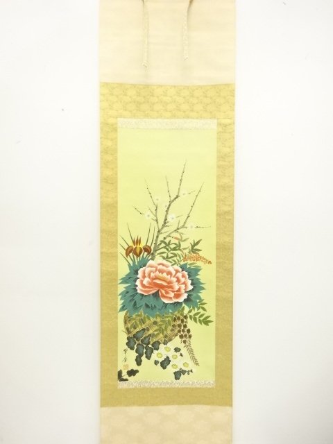 SALE!! JAPANESE COLLECTIBLE / BY SUIHō: “FOUR SEASONS FLOWER PAINTING / ” HAN