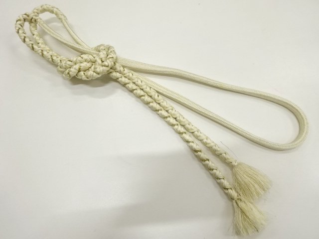 SALE!! JAPANESE KIMONO / HAND-TIED OBIJIME