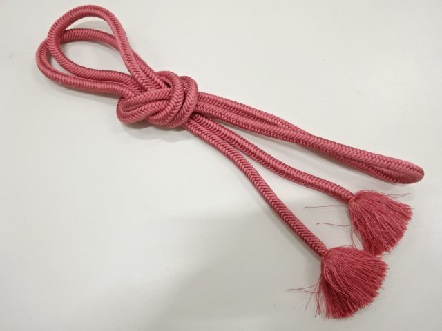 SALE!! JAPANESE KIMONO / HAND-TIED OBIJIME
