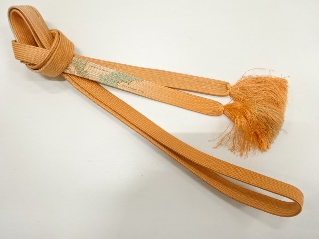 SALE!! JAPANESE KIMONO / HAND-TIED OBIJIME