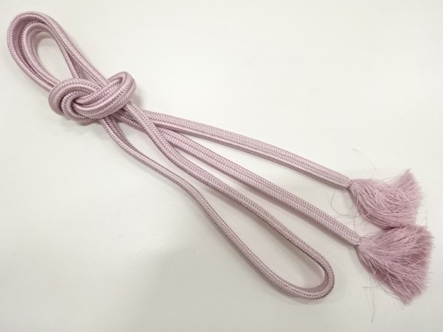 JAPANESE KIMONO / HAND-TIED OBIJIME