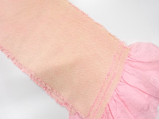SALE!! JAPANESE KIMONO / OBIAGE FOR FURISODE / SILK / SHIBORI