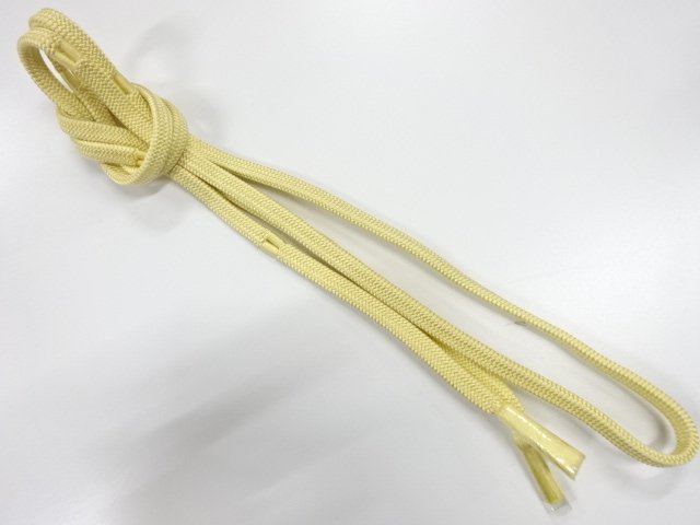 JAPANESE KIMONO / UNUSED HAND-TIED OBIJIME