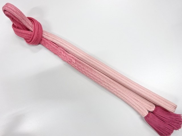 JAPANESE KIMONO / TWISTED TASSEL HAND-TIED OBIJIME