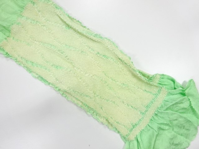 JAPANESE KIMONO / OBIAGE / SILK / SHIBORI