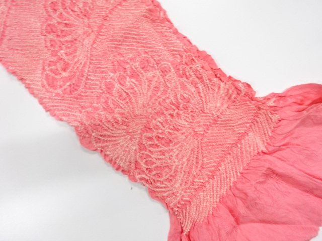 JAPANESE KIMONO / OBIAGE / SILK / SHIBORI