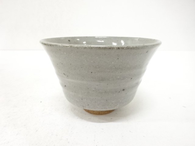 SALE!! JAPANESE TEA CEREMONY / TEA BOWL CHAWAN / ASH GLAZE (storage box)