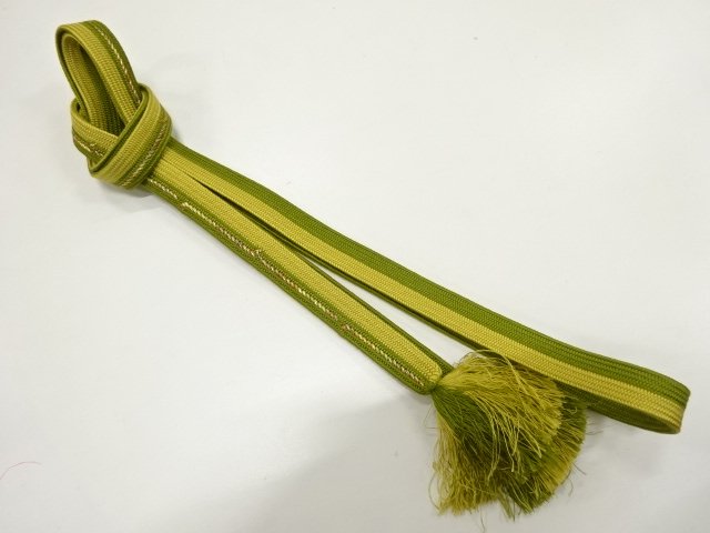 SALE!! JAPANESE KIMONO / HAND-TIED OBIJIME CORD