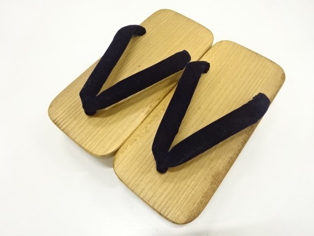 SALE!! JAPANESE KIMONO / UNUSED MENS PAULOWNIA GETA (25.5 CM) FOR MEN