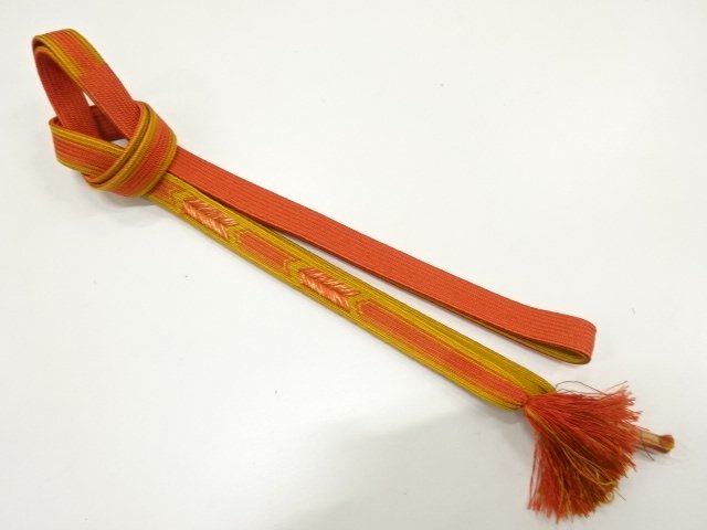 SALE!! JAPANESE KIMONO / HANDTIED OBIJIME CORD