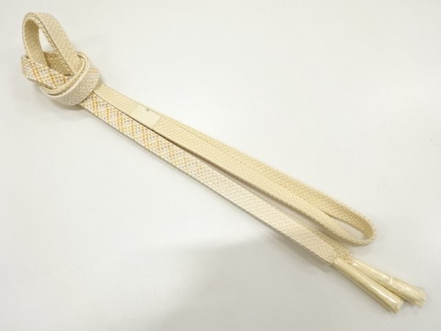 SALE!! JAPANESE KIMONO / UNUSED HAND-TIED OBIJIME