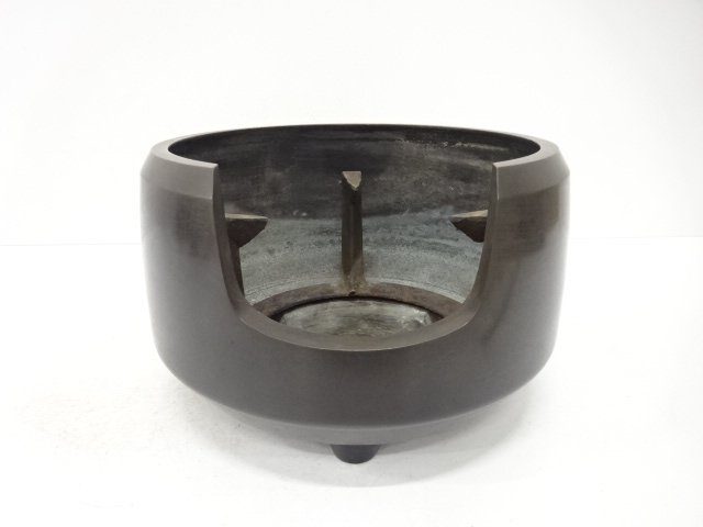 SALE!! JAPANESE COLLECTIBLE / BRONZE FURO (WITH TRIVET)