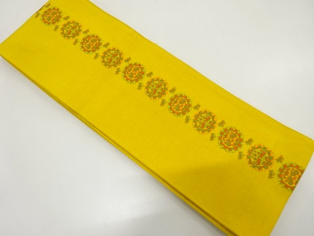 SALE!! JAPANESE HANHABA OBI / WOVEN ABSTRACT ANIMAL