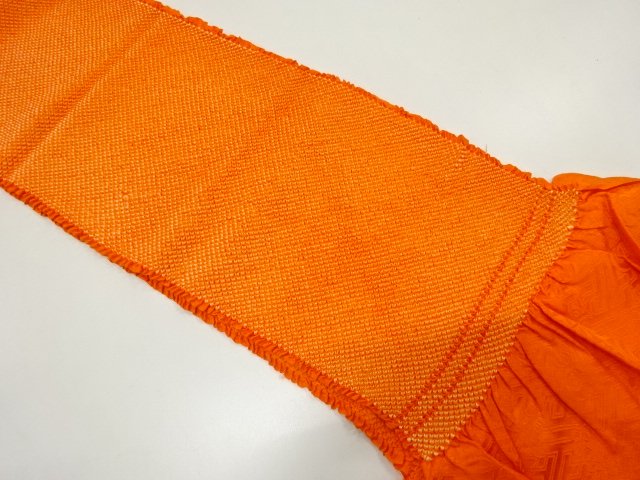 SALE!! JAPANESE KIMONO / OBIAGE FOR FURISODE / SILK / SHIBORI