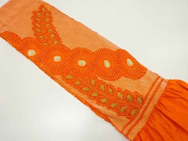 SALE!! JAPANESE KIMONO / OBIAGE FOR FURISODE / SHIBORI / SILK